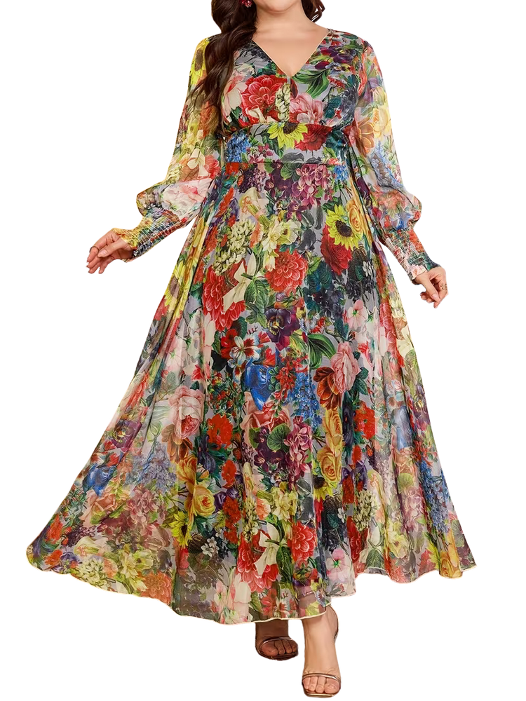 Plus Size Dress Ondreyah - Ball Dress