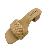 Curvy Soles Carousel - Widefit Block Heels