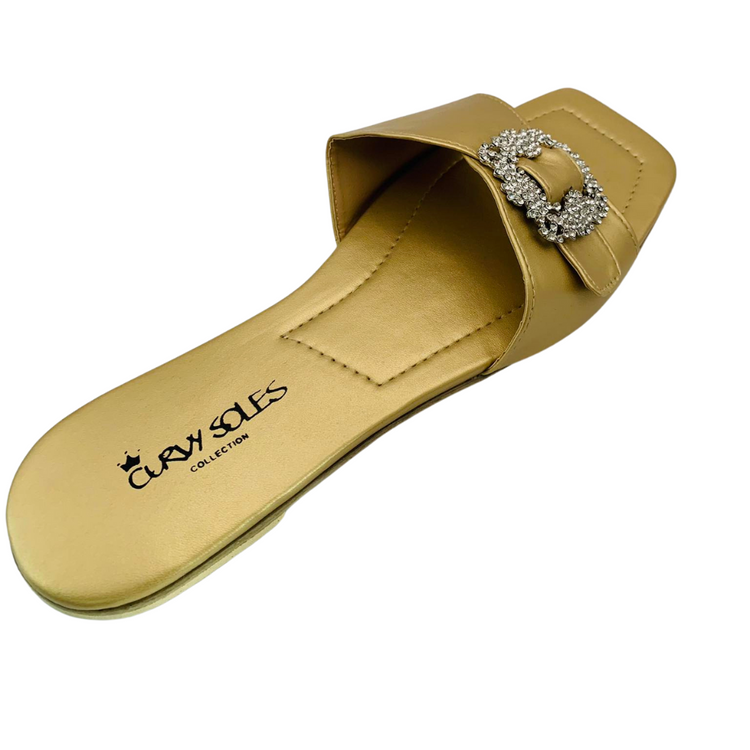 Curvy Soles Ridge - Widefit Women Flats