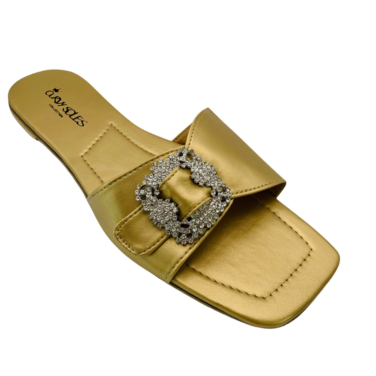 Curvy Soles Ridge - Widefit Women Flats