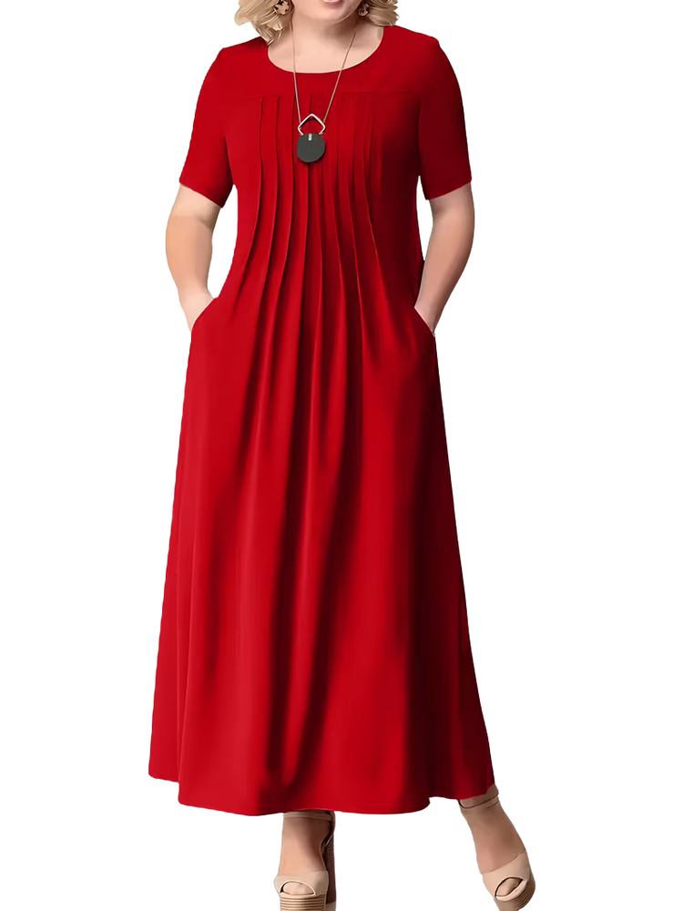 Plus Size Dress Roshin - Long Dress