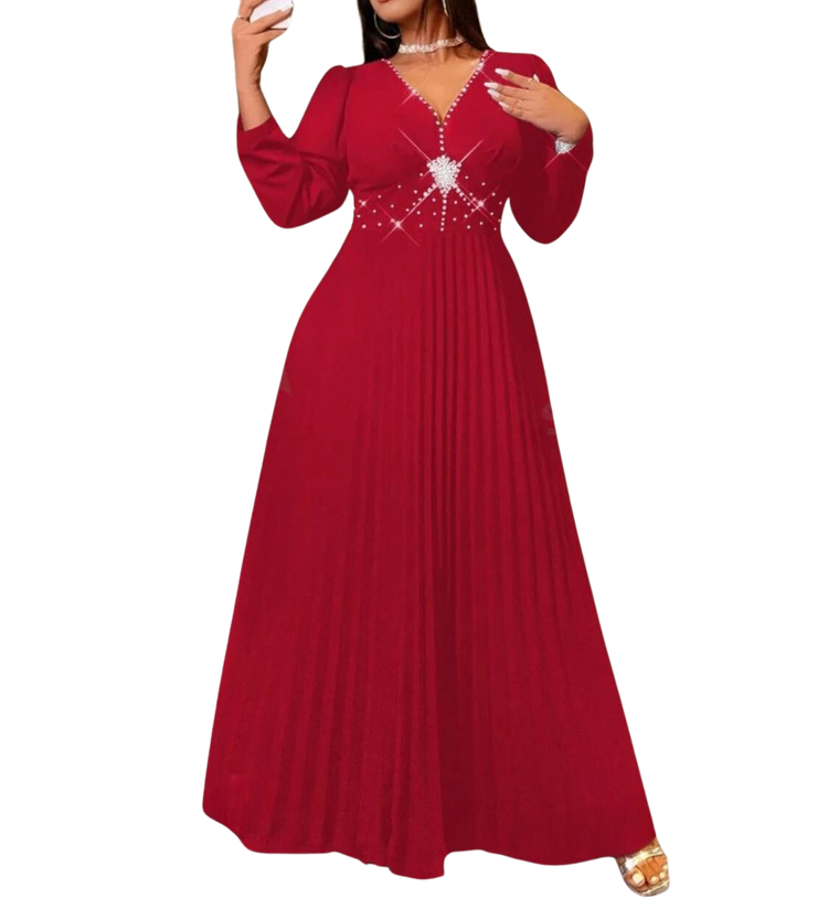 Plus Size Dress Donnalyn - Long Ball Dress