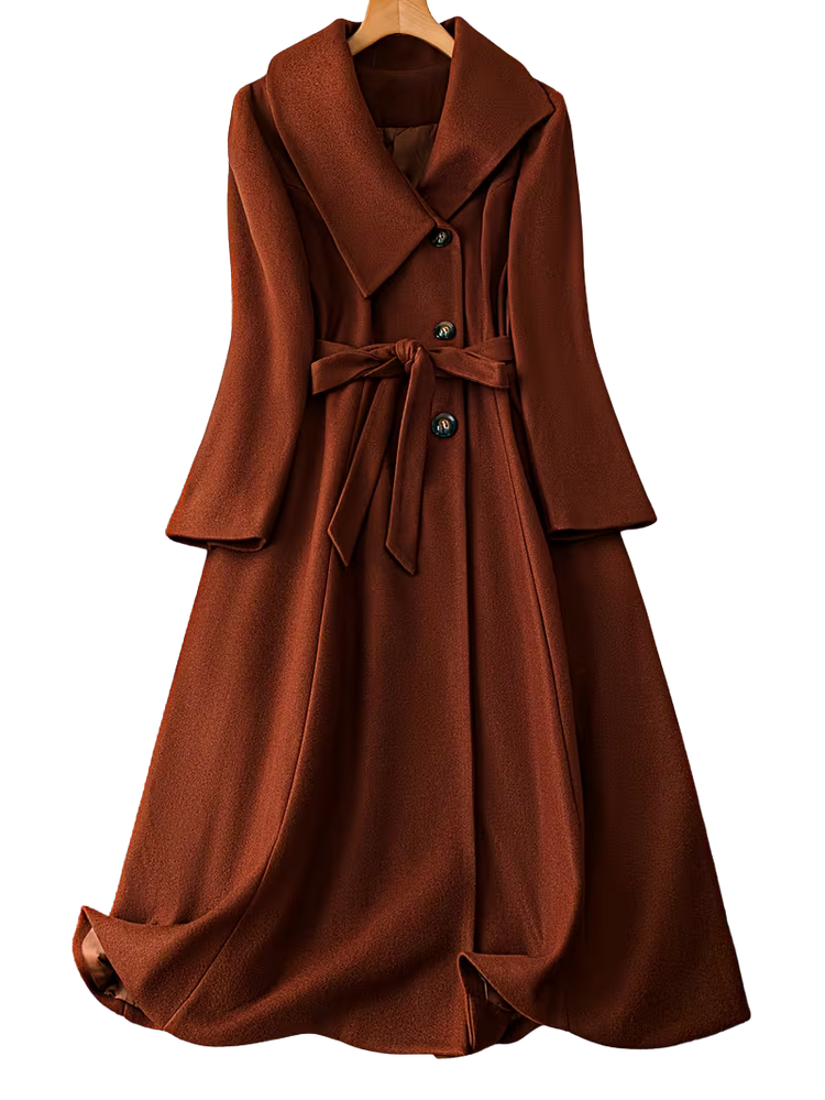 Plus Size Outerwear Sharolyn - Double Breasted Coat