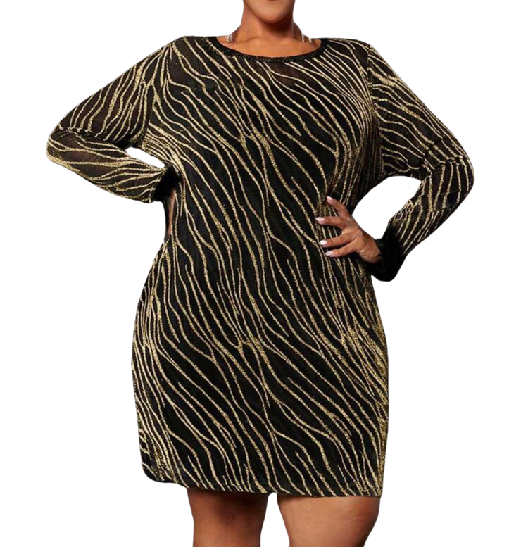 Plus Size Dress Victoria - Short Dress