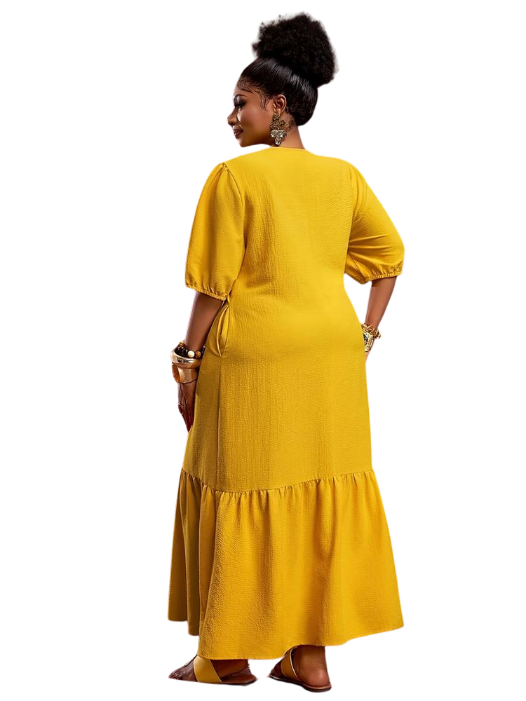Plus Size Dress Mallory - Long Dress