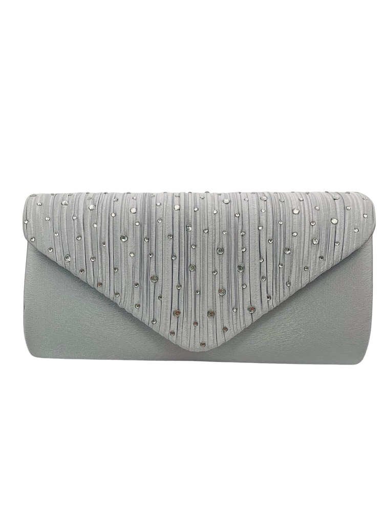 Curvy Plus Riley - Evening Glitter Clutch Bag