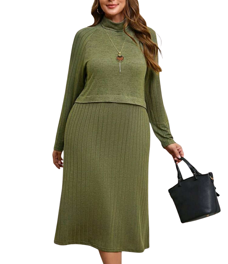 Plus Size Dress Chelsea - Long Dress