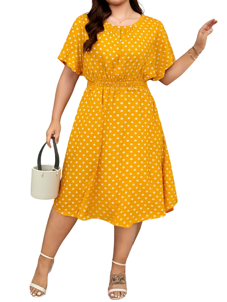 Plus Size Dress Manuela - Long Dress