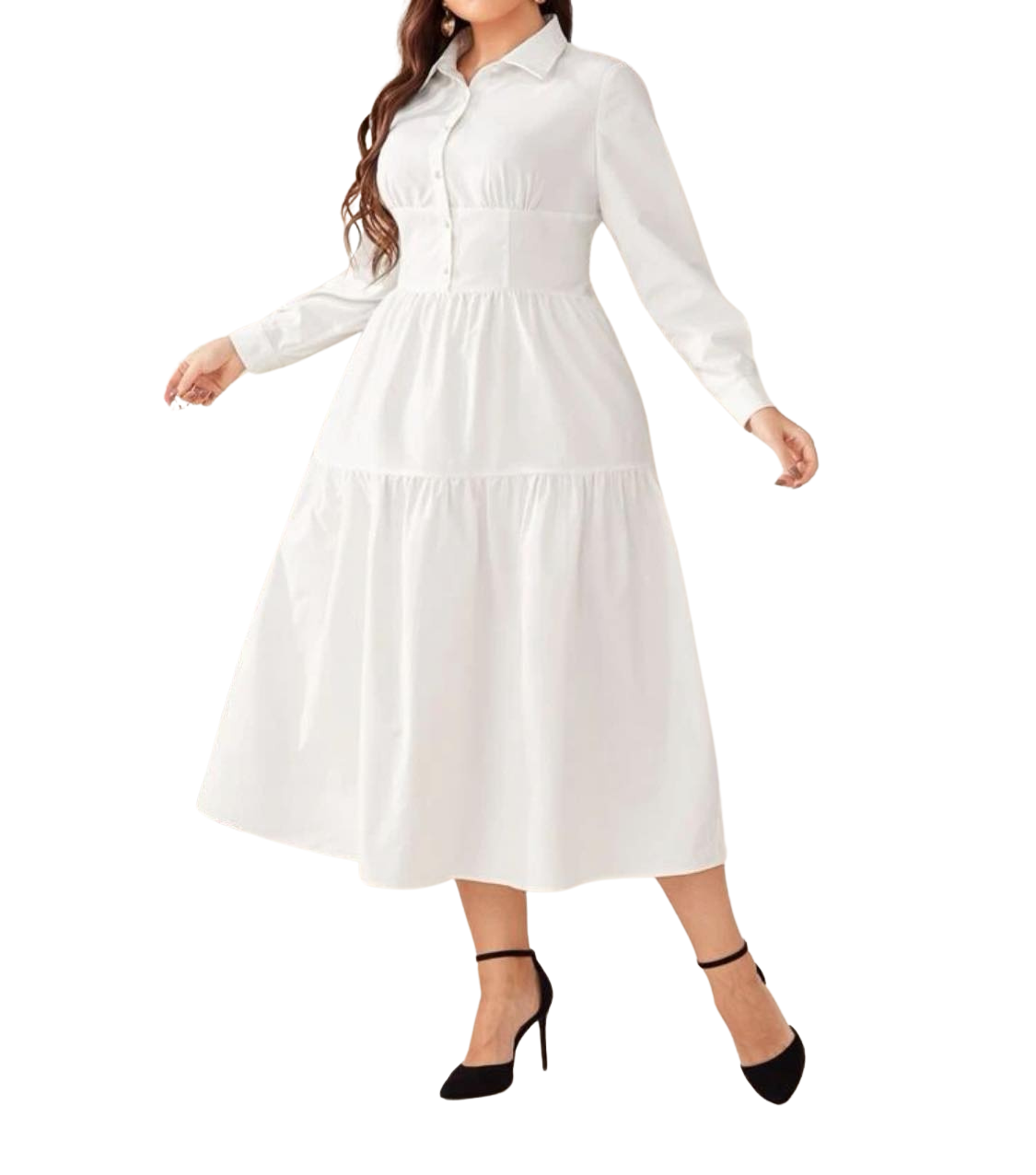 Plus Size Dress Megan - Long Dress