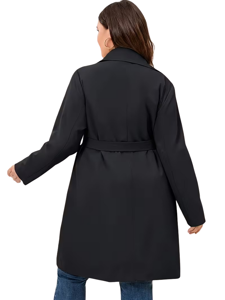 Plus Size Outerwear Molly - Double Breasted Coat