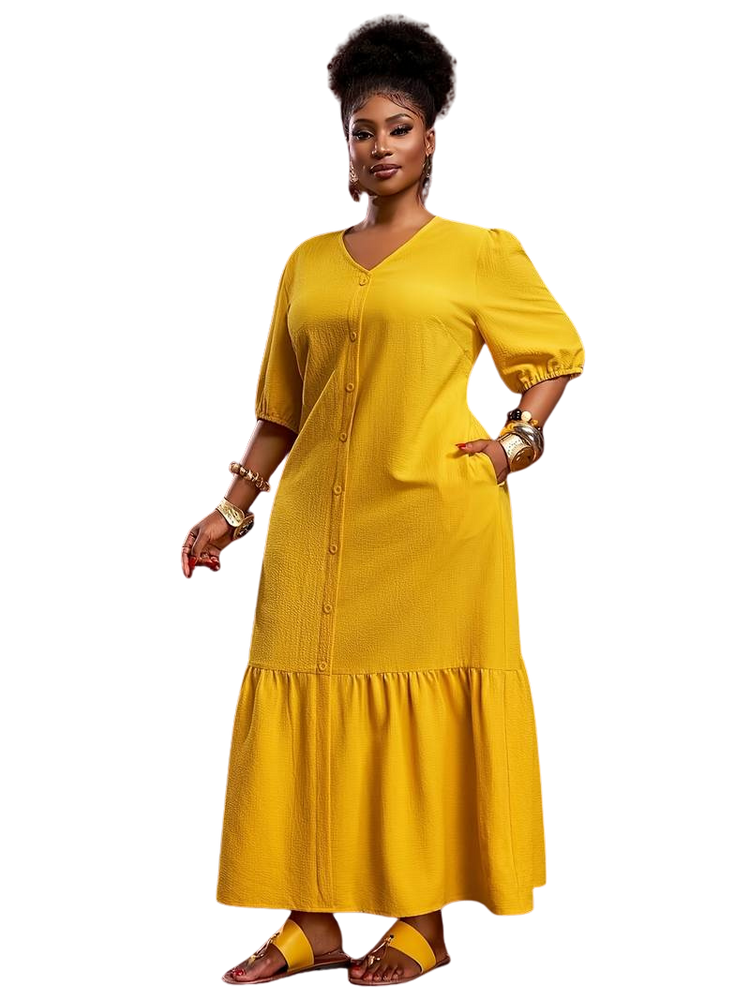 Plus Size Dress Mallory - Long Dress
