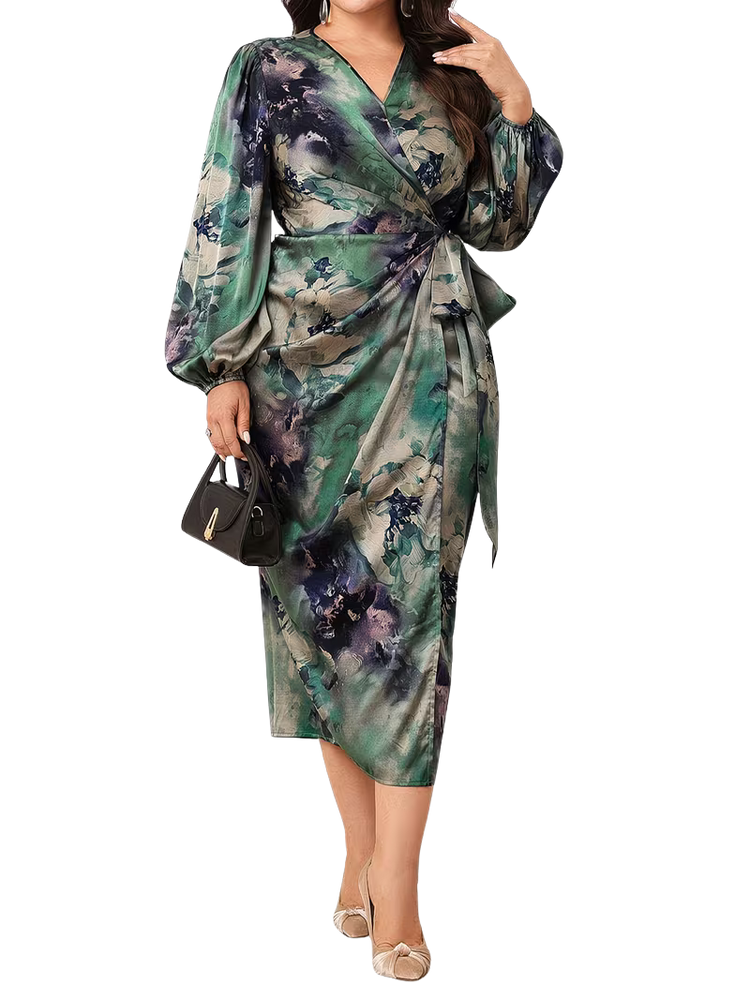 Plus Size Dress Rita - Long Dress