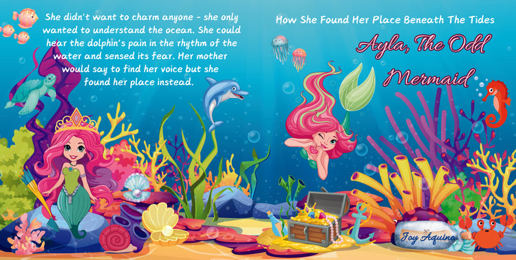 Ayla, The Odd Mermaid: How She Found Her Place Beneath The Tides